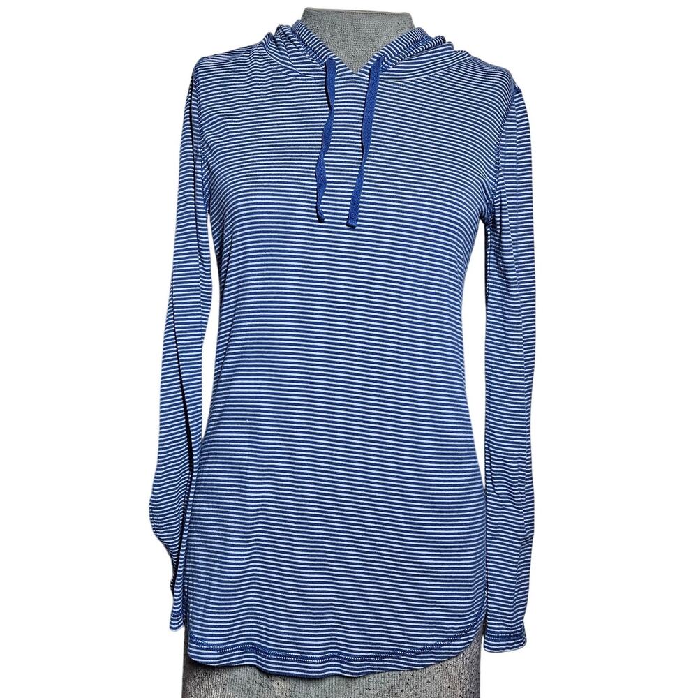 Eddie Bauer Cotton Blend Hooded Tee Size Medium